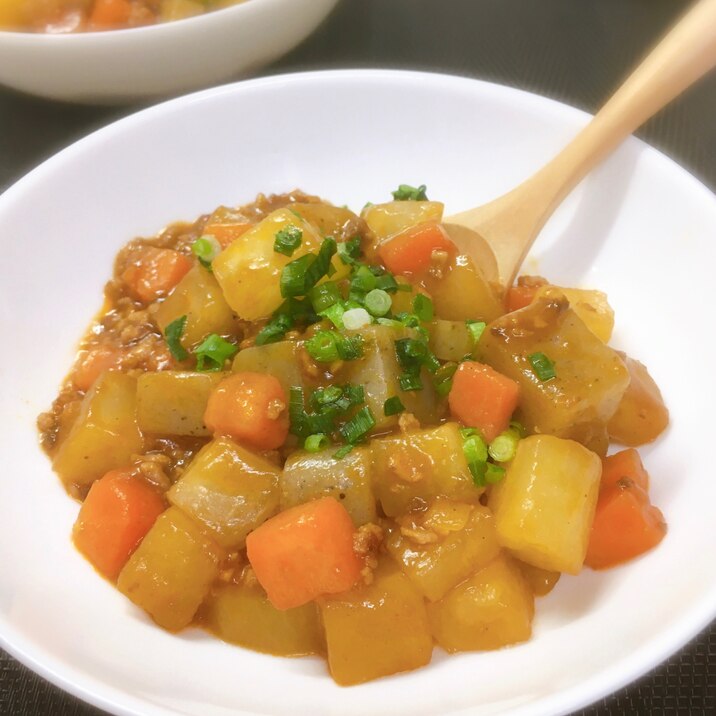 ちょい辛旨味 大根とこんにゃくのヘルシー麻婆 レシピ 作り方 By ヤスのり子 楽天レシピ